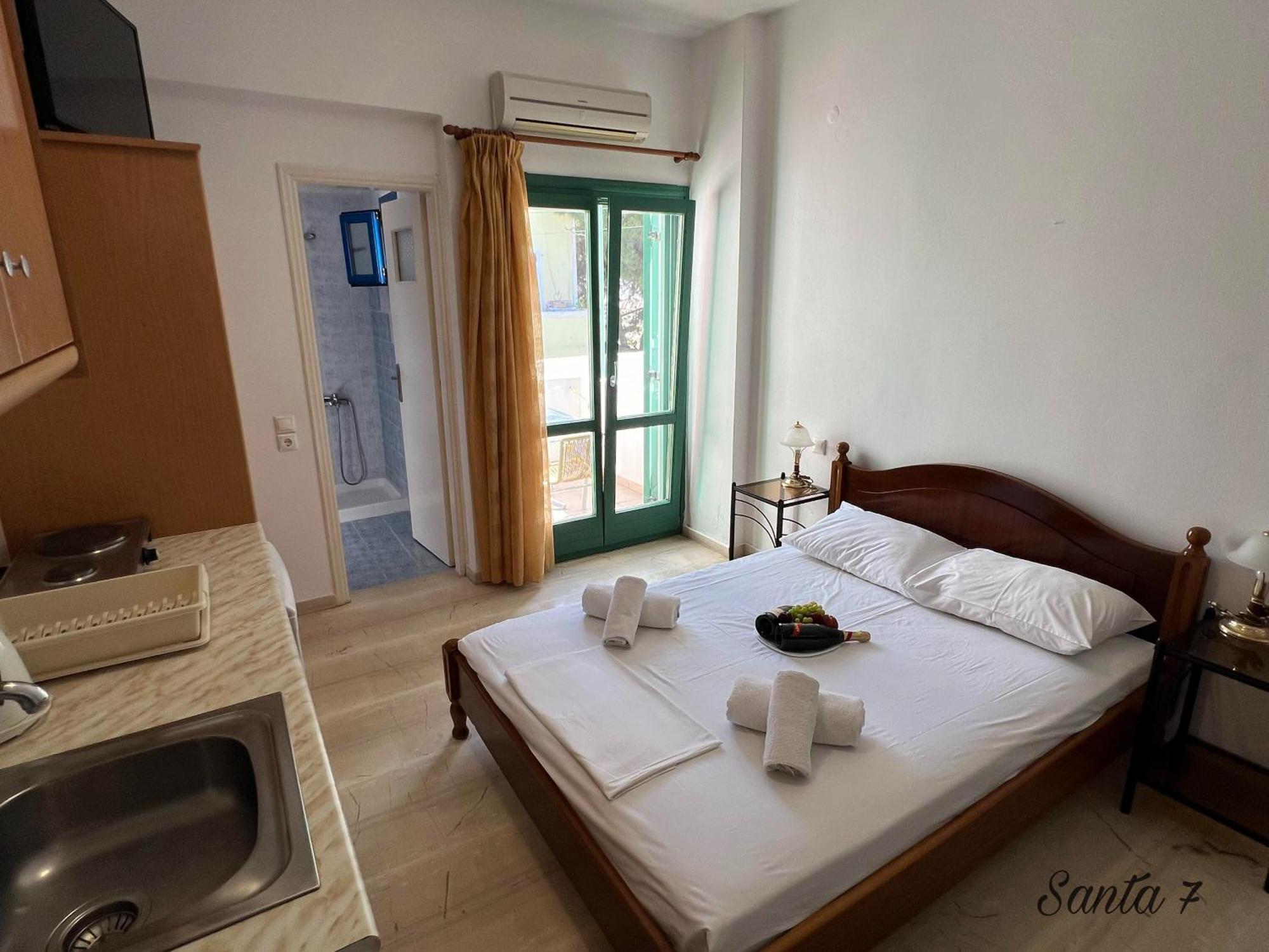 Santa Magia Hotel Kamari  Bagian luar foto